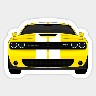 CHALLENGER YELLOW Sticker